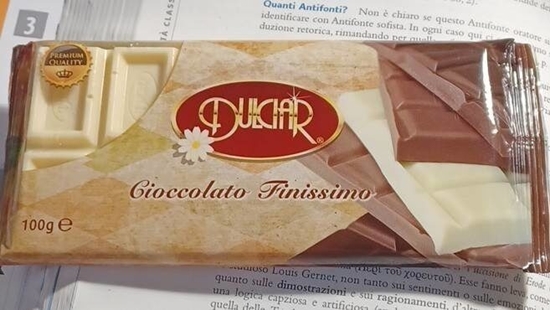 Picture of DULCIAR TAVOLETTA BIANCOLATTE 100GR